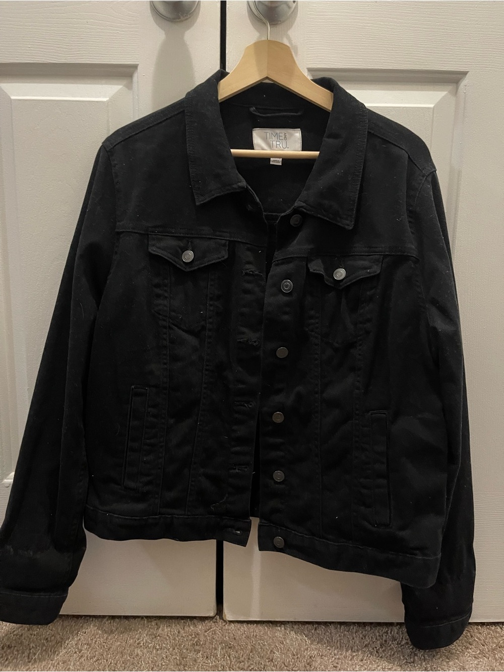 Women's Black Denim Jacket